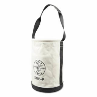 Klein Tools 5106P Straight-Wall Bucket Inside Pockets