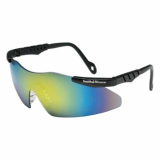Smith And Wesson 19940 S&W Magnum 3G Safety Glasses Black/Gold Metallic