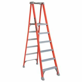 Louisville Ladder FXP1706 Type 1A Fiberglass Pro Platform Ladder 6'