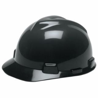 MSA 492559 Black V-Gard Cap With Ratchet Suspension