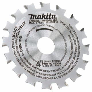 Makita A-90439 4"X16 Tooth C.T. Fiber-Cement Board Saw Blade