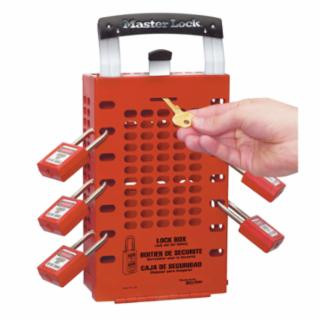 Master Lock 503RED Red Latch Tight Group Lock Box