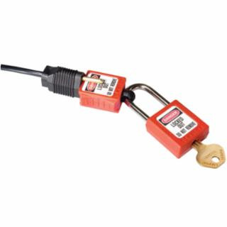 Master Lock S2005 Safety Series 120V Pluglockout Accepts Padlock