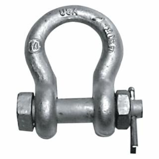 Cm Columbus Mckinnon M852G Galvanized Bolt & Nut Anchor Shackle - 6-1/2Ton-