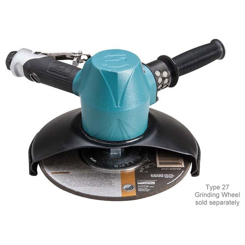 Dynabrade 53249 9In Dia. Type 27 Vert Depressed Ctr Wh Grinder