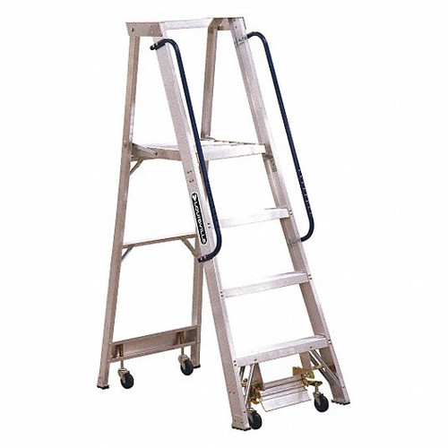 Louisville Ladder AP5004 4' Mobile Aluminum Material Handling Ladder