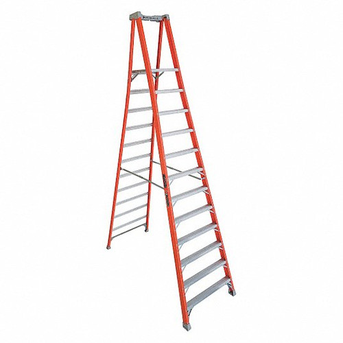 Louisville Ladder FXP1712 Type 1A Fiberglass Pro Platform Ladder 12'