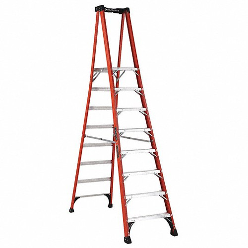 Louisville Ladder FXP1808HD Type 1Aa Fiberglass Proplatform Ladder 8'