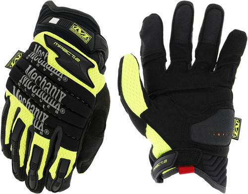 Mechanix Wear SP2-91-009 Safety Hi-Viz M-Pact 2 Glove Yellow Medium (1 Pair)