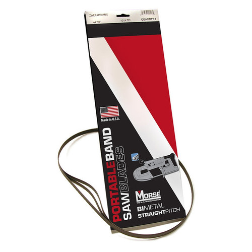 M.K. MORSE PORTABLE BANDSAW BLADE 44 7/8 X 1/2 X .025 (BX/3