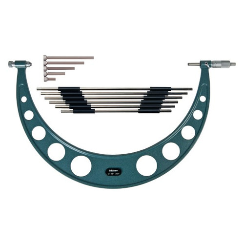 Mitutoyo 104-201 12-18" Outside Micrometer W/Interchan