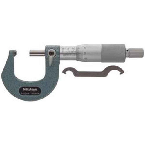 Mitutoyo 115-115 0-25 mm  Outside Micrometer Spherical A