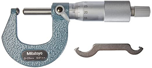 Mitutoyo 115-215 0-25 mm  Spherical Face Micrometer
