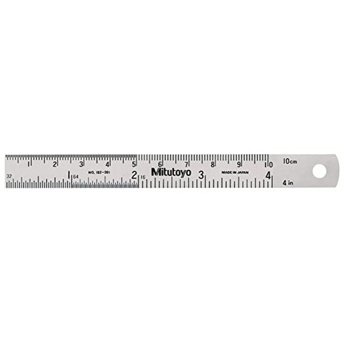 Mitutoyo 182-301 4"X100 mm  Semi-Flexible Rule