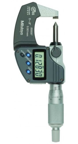 Mitutoyo 342-371-30 Micrometer Crmp Ht 0-.8" .00005"/0.001 mm  Ip65