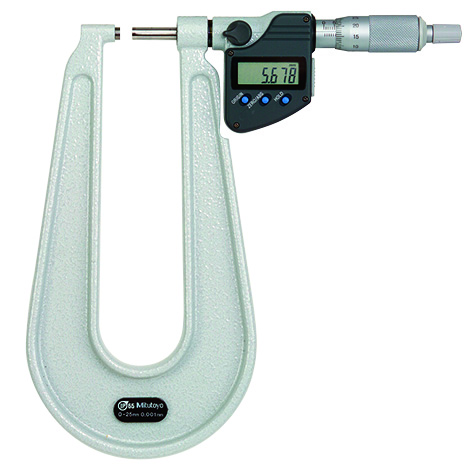 Mitutoyo 389-271-30 Micrometer Sh Mtl S-S 0-25 mm  0.001 mm  Ip65