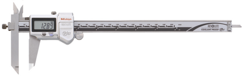 Mitutoyo 573-702-20 Caliper Digi 8" Coolantproof Offset W/Thumb Rol