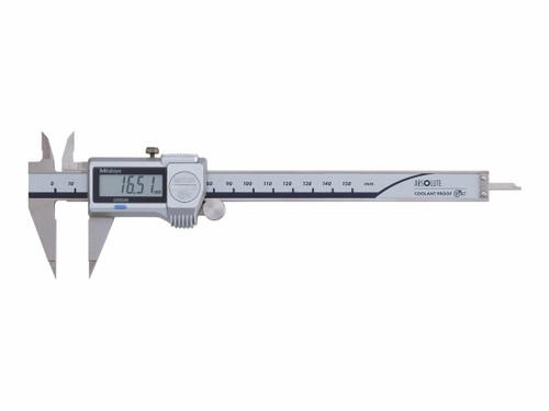 Mitutoyo 573-721-20 Caliper Digi 6" Coolantproof Point W/Thumb Rol