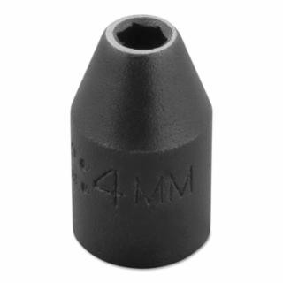 Proto J6904M Skt Imp 1/4 Drive 4 mm  6 Pt