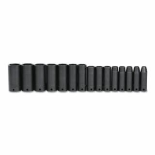 Proto J74117 15Pc Set 1/2Drive Sae Dp Thin Wall Imp (1 ST)