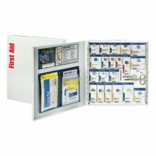First Aid Only 746000 Lg Metal Smartcompliancecab Ansi A+ With Meds