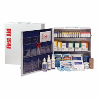 First Aid Only 90575 3 Shelf First Aid Ansi B+ Metal Cab With Meds