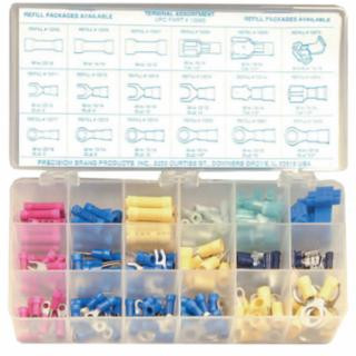 Precision Brand 12985 Electrical Terminal Assortment (1 KIT)
