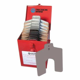 Precision Brand 42935 Size H 8" X 8" 300 Ss Slotted Shim Asst - 52/P