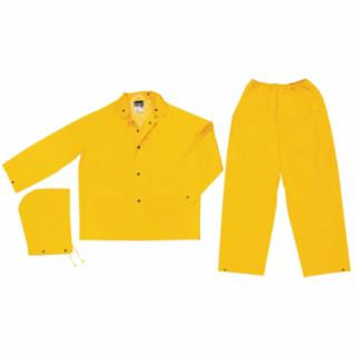 Mcr Safety 2903X4 Classic .35 mm  Pvc/Poly Suit 3 Pc Elastic Pant Yw