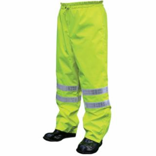Mcr Safety 598RPWXL Cls 3 Brthable Poly/Polyureth Pants 2" Wh Vinyl