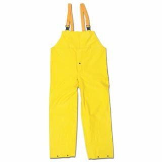 Mcr Safety 800BPXL Concord- .35 mm  Neo/Nylonbib Overall- W/Fly- Ylw