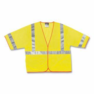 LUM CLASS III POLY FLUORESCENT LIME MESH SAFETY