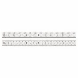 L.S. Starrett 51347 C305R-6 6" Rule Full Fle