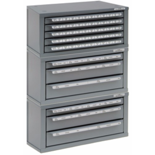 Alfa Tools DIHTMS13550 Five Drawer Machine Screw Tap Dispenser