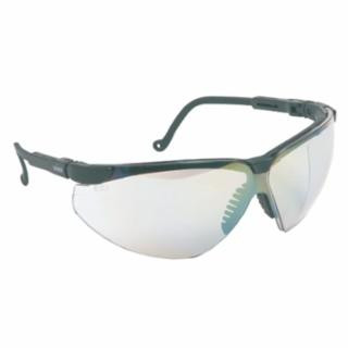 HONEYWELL UVEX XC TWO SHOT SAFETY GLASSES BLACK FRAME REFLECT.