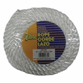 Orion Ropeworks Inc 339-WA 1/2"X50' Nylon 3-Strandtwist Coil