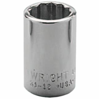 Wright Tool 31-22MM 22 mm 3/8" Drive Standard Socket 12 Point