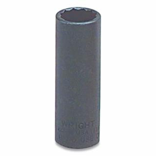 Wright Tool 33618 9/16" 3/8Drive 12-Pt Deep Socket