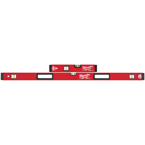 Milwaukee MLBXS1648 16 in./48 in. REDSTICK Box Level Set
