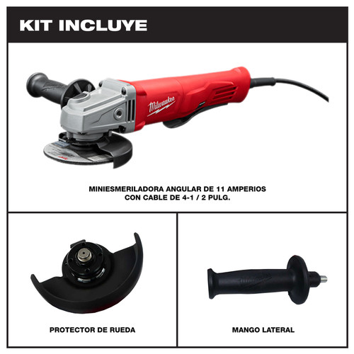 Milwaukee 6141-30 4-1/2 in. Small Angle Grinder Paddle, Lock-On