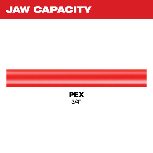 Milwaukee 49-16-2653C 3/4" PEX Crimp (F1807 & F2159) Jaw for M18 FORCE LOGIC Press Tools