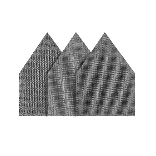 Milwaukee 48-80-5405 Assorted 80, 120 & 180 Grit Mesh Sanding Sheets for M12 FUEL Orbital Detail Sander 12-Pack