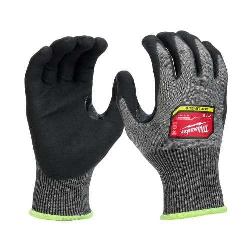 Milwaukee 48-73-7030B Cut Level 9 High-Dexterity Nitrile Dipped Gloves - S