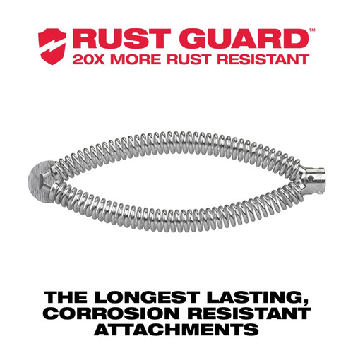 Milwaukee 48-53-3816 1-1/2" Grease Cleaner 5/8" Sectional Cable