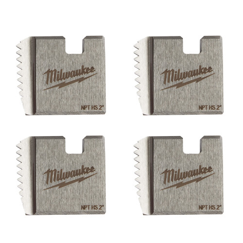 Milwaukee 48-36-1112 2" HIGH SPEED NPT Portable Pipe Threading Dies