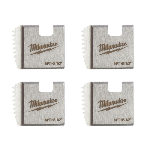 Milwaukee 48-36-1107 1/2" HIGH SPEED NPT Portable Pipe Threading Dies