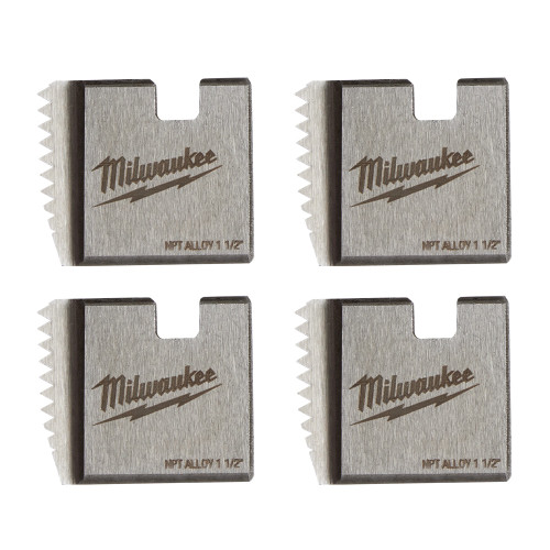 Milwaukee 48-36-1105 1-1/2" ALLOY NPT Portable Pipe Threading Dies