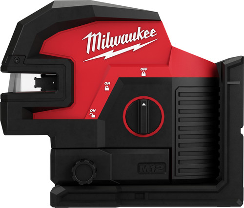 Milwaukee 3624-20 M12 Green Laser  Cross Line & 4-Points