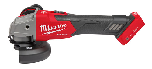 Milwaukee 2883-20 M18 FUEL 4-1/2" / 5" Braking Grinder w/ ONE-KEY Slide Switch, Lock-On