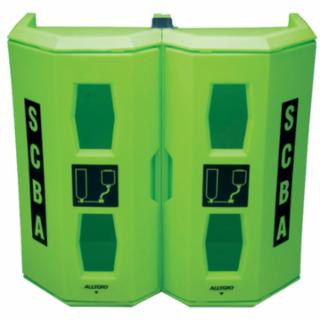 Allegro 4350 Hi-Viz Dual Scba Wall Case